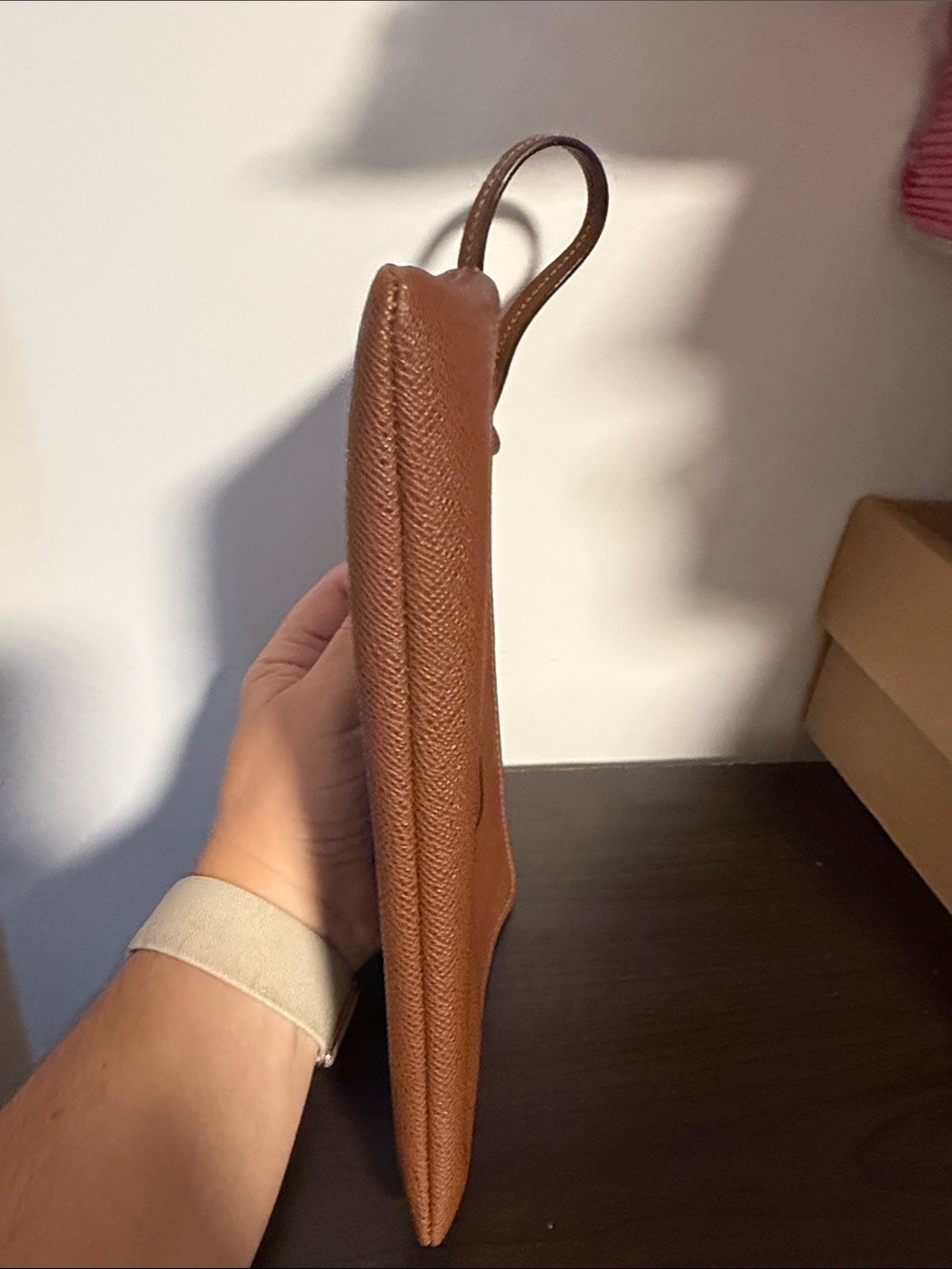 Coach large zip wristlet. - Picture 3 of 6